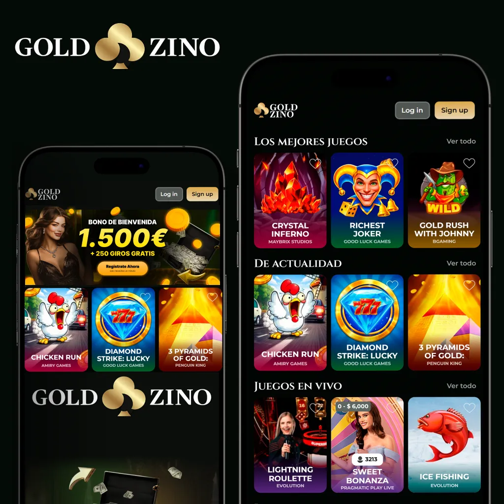 Login-Goldzino